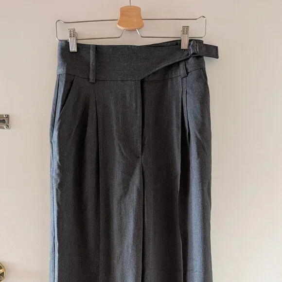 Sezane Aldo Trousers in Mottled Grey - Picture 9 of 10